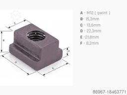 CORMAK M12/14mm 58 szt.