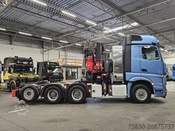 Mercedes-Benz 3353 8x6 / FASSI 71  T/M + JIB / CRANE / KRAN