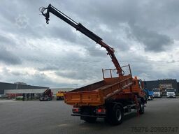 MAN 18.284 4x4 3 zijdige kipper/ Kraan