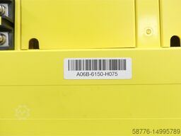 Fanuc A06B-6150-H075 Servo Amplifier ohne Gehäuseabdeckungen