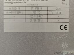 Nabertherm NA500/45 mit Hubtür