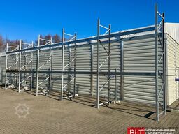 16,8 lfm Palettenregale für Außenbereich H: 4,5m , 3000 kg Fachlast , FVZ