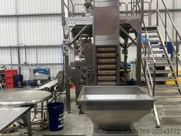 Food machinery Co Pouch filling line