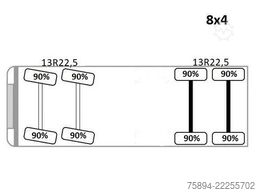 MAN TGS 35.440 * KIPPER 5,60m + KRAN/FUNK * 8x4 *TOP