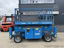 GENIE GS 3369 RT  Hoogwerker / Arbeitsbuhne 12mtr werkhoogte 4x4 Kubota DIESEL 2014