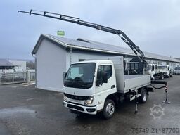 Fuso 6S15 Pritsche 2.8m Heckkran 4xhydr+1xman. Funk!