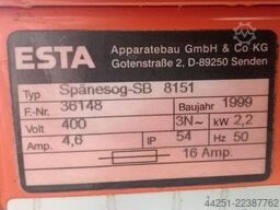 ESTA Apparatebau GmbH & Co. KG Spänesog-SB 8151