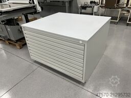 Drawer shelving, workshop drawer unit, tool cabinet Mega Stahl