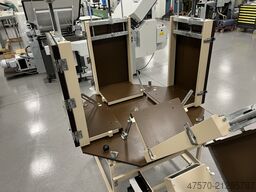 MURO 4 x 5000 A4/HAD 4-station bookbinding press for gluing