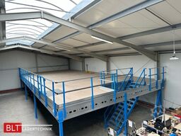 5x15m Lagerbühne , Belastung : 500kg/qm Unterkante: 3m ,ca. 75qm , Systembühne