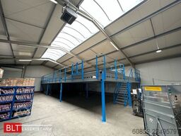 10x25m Lagerbühne , Belastung : 500kg/qm Unterkante: 3,0m , ca. 250qm Systembühne