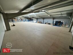10x25m Lagerbühne , Belastung : 500kg/qm Unterkante: 3,0m , ca. 250qm Systembühne