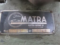 Matra Ventilschleifmaschine mit Doppelkonus-S.