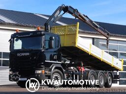 Scania G450 8X4/ KIPPER KRAN/ FASSI 15 TON CRANE/ EURO...