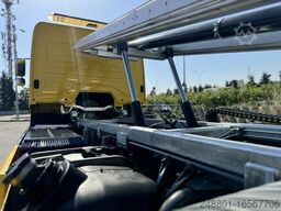 Mercedes-Benz Atego 1224 mit Schiebeplateau aus Stahl