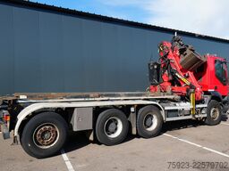 Iveco Trakker 410 8x4 Cable system with Crane