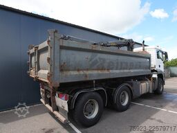 MAN TGS 26.440 6x6 cable system tipper truck with p...