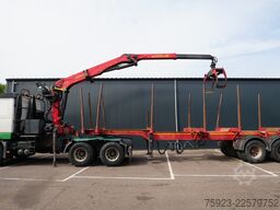 Volvo FH 460 6x4 combi with Palfinger SRX 47 crane an...
