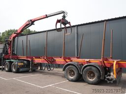 Volvo FH 460 6x4 combi with Palfinger SRX 47 crane an...