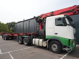 Volvo FH 460 6x4 combi with Palfinger SRX 47 crane an...