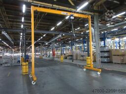 Abus LPK Portalkran Hallenkran Bockkran 4,8x5m 1000Kg 1t Abus Kettenzug rollbar