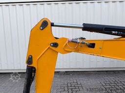 JCB 16C-1 /2022 BJ/ 847 H / verbr. Laufwerk/2xLöffel