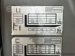 JUNGHEINRICH EFX 413 X + i *with Wire Guidance !! Triplex FFL !!