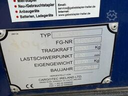 Moffet 2 X M4 20.1*Mitnahmestapl*3 m Hub*Zinken ausfah...