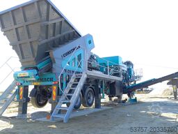 Constmach Mobile Crushing Plant Mobile Vertical Shaft Impact Crusher V70