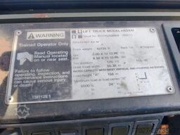 Hyster Forklift free lift / triple / side shift H60XM