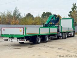 MERCEDES-BENZ ACTROS 2645* FASSI F345 RA 2.4/FUNK+Anhänger