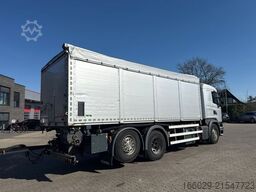 SCANIA G 450 Dreiseitenkipper + Anhänger mit Schleuse