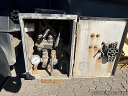 SCANIA G 450 Dreiseitenkipper + Anhänger mit Schleuse