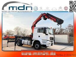 MAN TGS 18.440 4x4 Kran 20m Seilwinde Greifer FUNK