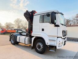 MAN TGS 18.440 4x4 Kran 20m Seilwinde Greifer FUNK