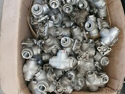 70x Edelstahl Rückschlagventil DN15 PN63