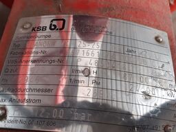 VALMET SISU 420DSJPL 120Kw 358m3/h Diesel water pump