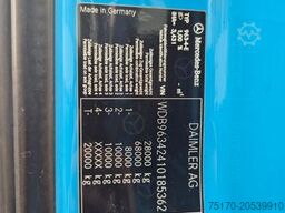 MERCEDES-BENZ Actros 2653 LS 6x4 Retarder 120.000kg