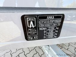  2 Pferdeanh.ANKA Hengstemodell,Sattelk. mit Bett