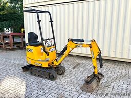 JCB 8008 CTS / 2021 BJ / 733 H / 2 x Löffel