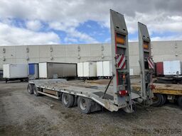 Möslein TA4 Schwebheim  4 Achs Tiefladeranhänger, Guter Zustand