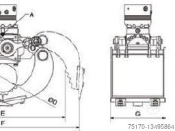 DMS SG2030 inkl. Rotator Sortiergreifer / NEU