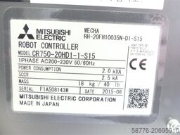 Mitsubishi Electric CR750-20HD1-1-S15 Industrieroboter SN: F1A508143M