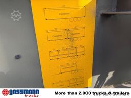Doll U-74.0 3-Achs Containerchassis, 2x20/20/30/40ft,