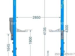 TwinBusch 2 Säulen Hebebühne 4.2 t barrierefrei