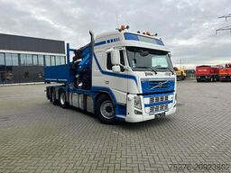 Volvo FM 420 6x2 Trekker/Bakwagen HMF 4720 + Flyjib ,...