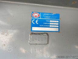 VOLVO FMX 500 8x4 Lift axle / HMF Pendel tipper Kipper