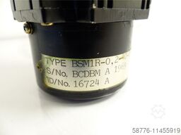 Baldor BSM1R-0,2-40-B5 Servomotor  SN: BCDBMA1969 + Planetengetriebe
