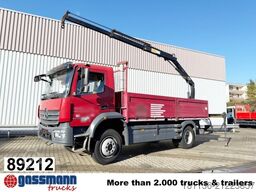 Mercedes-Benz Atego 1323 A 4x4, Heckkran Hiab 055 B-2 CL, 2x AHK