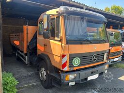 MERCEDES-BENZ LK 1324 6 Zylinder*Hiab 102 kran*OM 366Schalter*